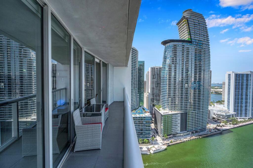 Icon Luxury 34Th Floor Amazing Oceanview, Brickell Apartment Маями Екстериор снимка