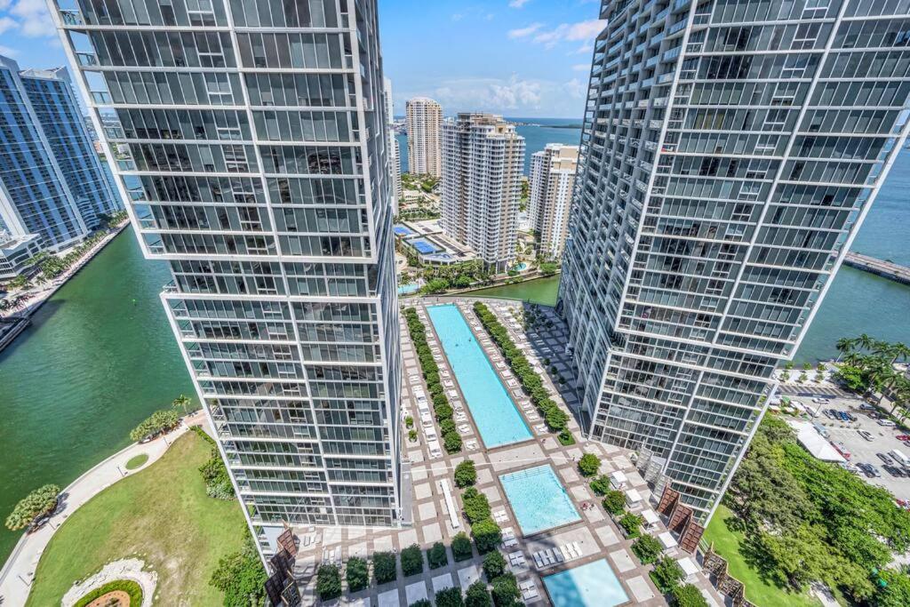 Icon Luxury 34Th Floor Amazing Oceanview, Brickell Apartment Маями Екстериор снимка