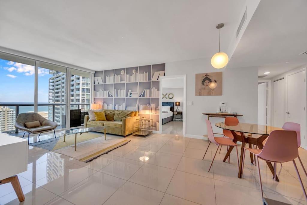 Icon Luxury 34Th Floor Amazing Oceanview, Brickell Apartment Маями Екстериор снимка