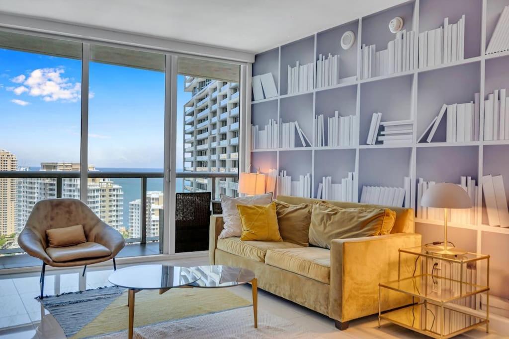 Icon Luxury 34Th Floor Amazing Oceanview, Brickell Apartment Маями Екстериор снимка